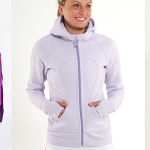 Lilac lululemon Scuba Hoodie